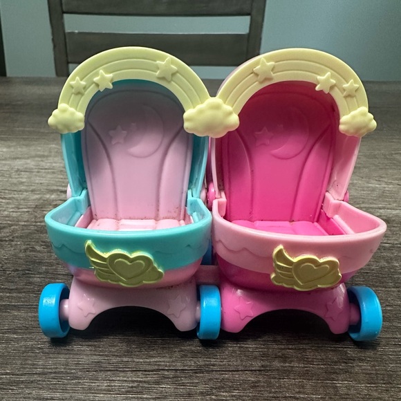 Disney Jr. TOTS Tiny Ones, Stroller only, no dolls or accessories, preowned - Picture 1 of 9